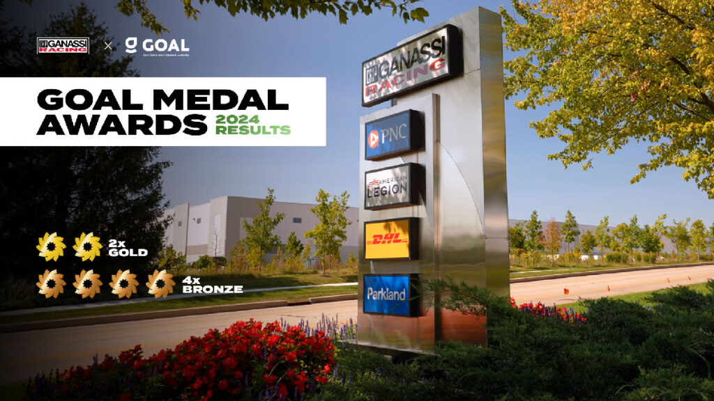 Chip Ganassi Racing Awarded Six GOAL Medals for Sustainability