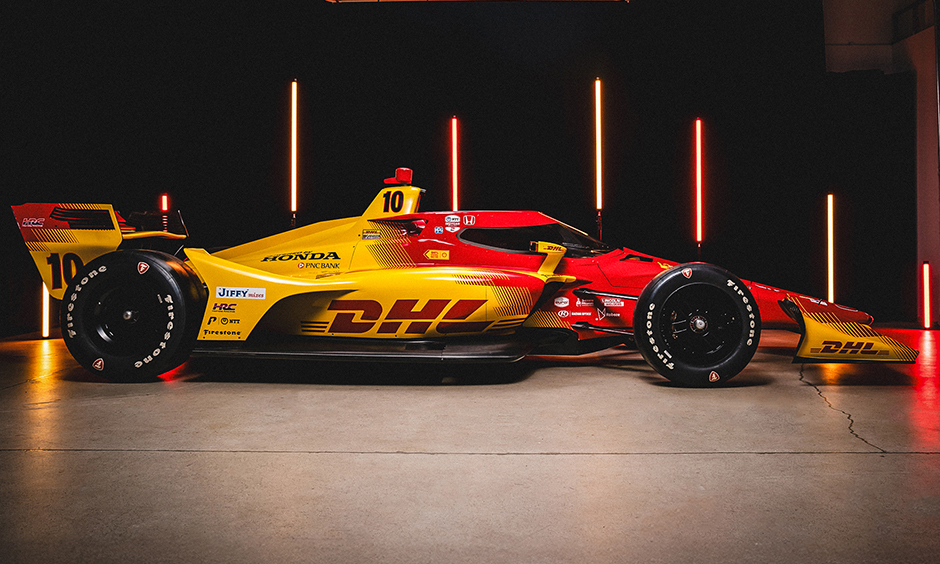 DHL, Chip Ganassi Racing Reveal Palou’s 2025 Livery