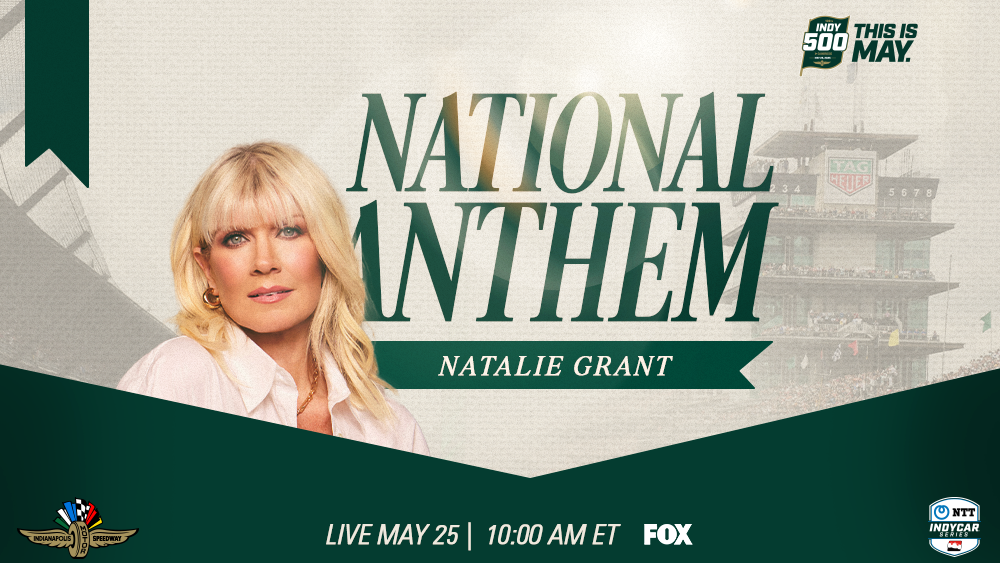 Natalie Grant To Perform National Anthem at Indianapolis 500