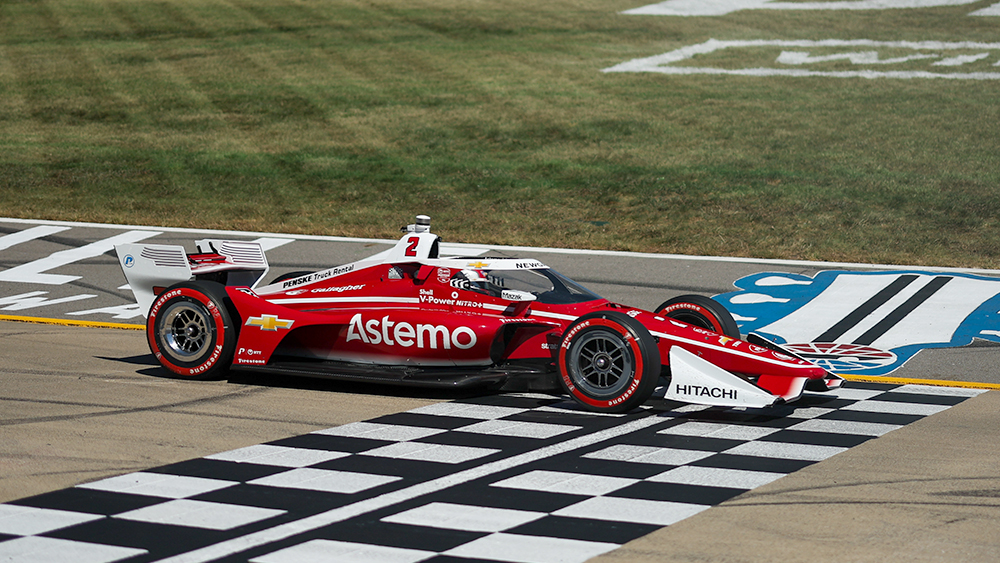 Josef Newgarden Salvages Season With Home Win at Nashville