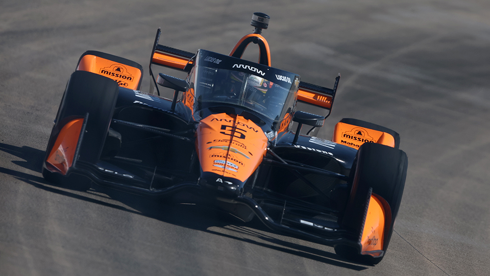 Pato O’Ward Takes Hard Route to Top of First Nashville Practice
