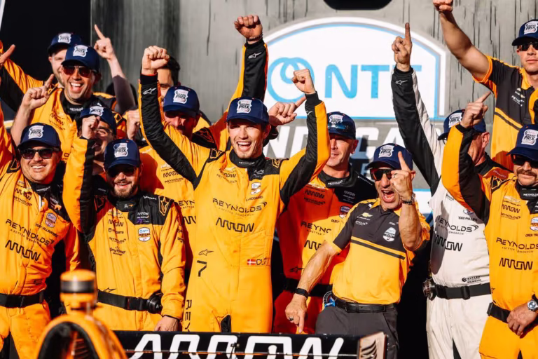 Sonsio Grand Prix Christian Lundgaard gana en el Indianapolis Motor Speedway