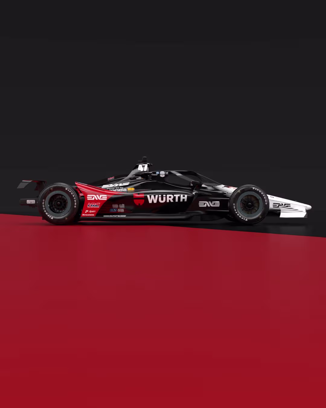 Mick Schumacher No. 47 Würth para la Indy 500
