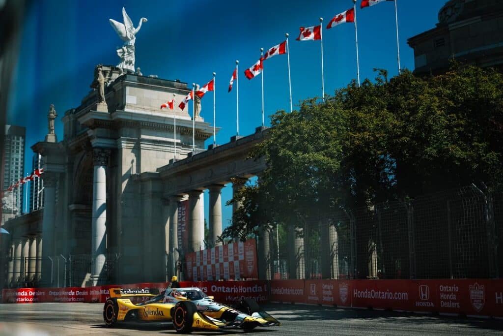 Markham IndyCar circuito urbano antes de su debut