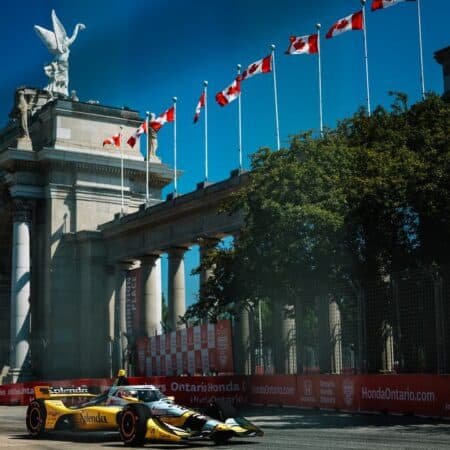 Markham IndyCar circuito urbano antes de su debut
