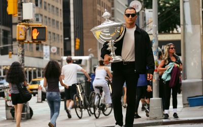 Alex Palou Basks in NYC Spotlight During Champion’s Tour