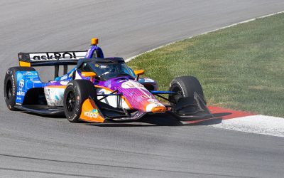 Dennis Hauger Hustles in ‘Pretty Cool’ First Run in Coyne Car