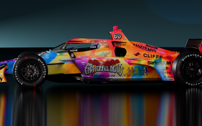 Felix Rosenqvist’s Car Rockin’ the Grateful Dead at Laguna Seca Felix Rosenqvist's Car Rockin' the Grateful Dead at Laguna Seca