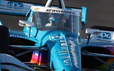 Josef Newgarden Wastes No Time Climbing to Top in WWTR Practice Josef Newgarden Wastes No Time Climbing to Top in WWTR Practice