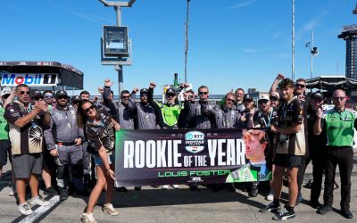 Louis Foster Hangs On To Take Top Rookie Honors Late at Nashville Louis Foster Hangs On To Take Top Rookie Honors Late at Nashville
