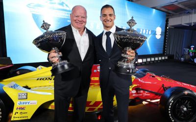 Palou, CGR Honored at Victory Lap for Season of Historic Feats